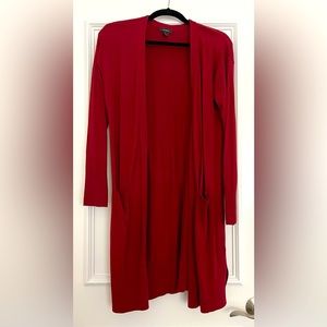 Red Oversized Sweater/Cardigan